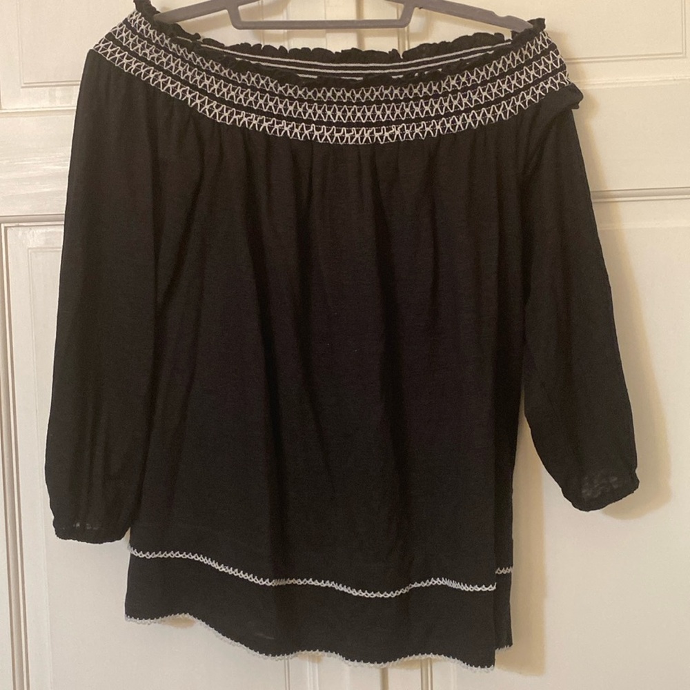 White House Black Market size M back top. Off shoulder or not